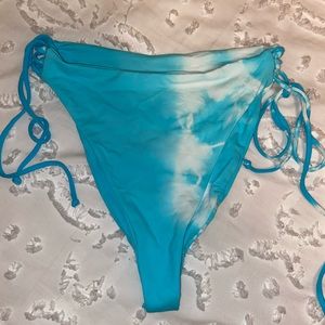 Dippin daisys high waisted tie dye bikini bottom